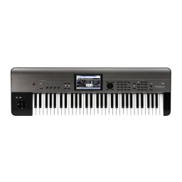 Korg KROME EX Manuel utilisateur | Fixfr