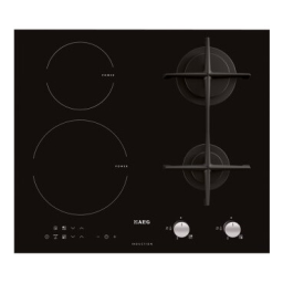 AEG HD634170NB Table induction Manuel utilisateur | Fixfr