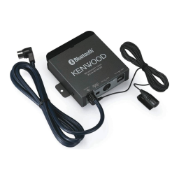 Kenwood KCA-BT200 Manuel utilisateur | Fixfr