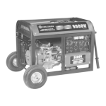 King Canada KCG-10000GE 10,000W GASOLINE GENERATOR WITH ELECTRIC START &amp; WHEEL KIT Manuel utilisateur