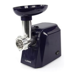 LUMME LU-2104 Manuel Hachoir + Chat IA & PDF | Fixfr