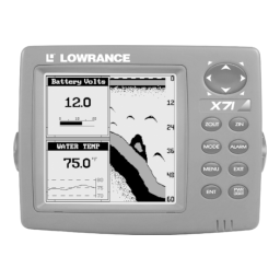 Lowrance X91 Manuel du propriétaire | Fixfr