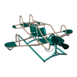 Lifetime 90135 Ace Flyer Teeter-Totter (earthtone) Manuel du propriétaire | Fixfr
