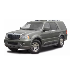 Lincoln Navigator 2002-2006 Manuel du propriétaire | Fixfr