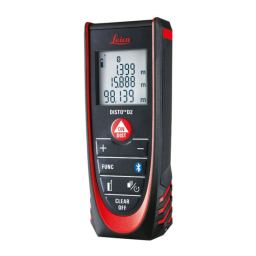 Leica DISTO D2 Manuel utilisateur | Fixfr