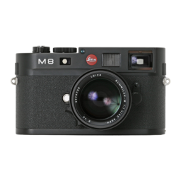 Leica M8 Manuel utilisateur | Fixfr