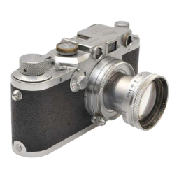 Leica III c Mode d'emploi | Fixfr