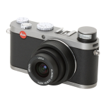 Leica X1 Manuel utilisateur