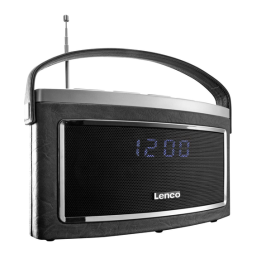 Lenco SR-600 BT Manuel d'Utilisateur | AI Chat et PDF | Fixfr