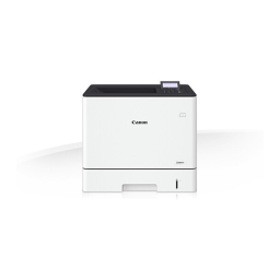 Canon i-SENSYS LBP712Cx Manuel utilisateur | Fixfr