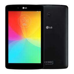 LG G Pad V400 Guide de l'utilisateur + Chat IA | Fixfr