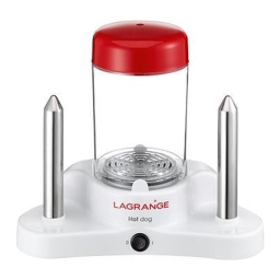 LAGRANGE HOT-DOG Manuel utilisateur | Fixfr