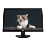 Acer P226HQ Monitor Manuel utilisateur