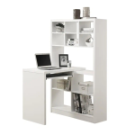 Monarch Specialties 2-Piece White Office Suite Guide d'installation