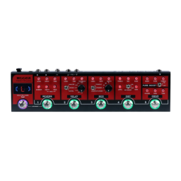 MOOER Red Truck : Manuel d'utilisation + Chat AI | Fixfr