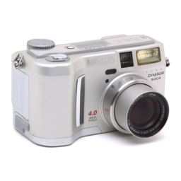 Minolta DiMAGE S404 Manuel utilisateur | Fixfr