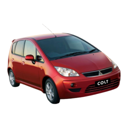 Mitsubishi COLT Manuel utilisateur | Fixfr