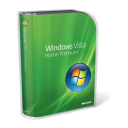 Microsoft Windows Vista Manuel utilisateur | Fixfr