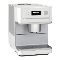 Miele CM 6310 Mode d'emploi + AI Chat & PDF Download | Fixfr