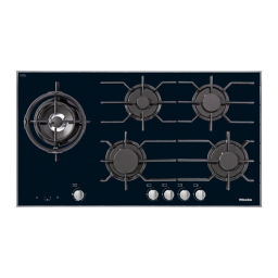 Miele KM 3034-1 Table de cuisson au gaz Manuel utilisateur | Fixfr