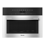 Miele M 7140 TC Micro-ondes encastrable Design inox attractif Manuel utilisateur