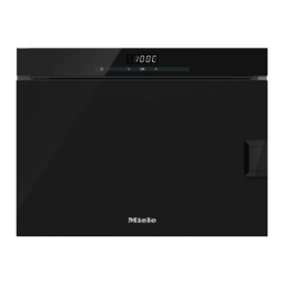 Miele DG 6001 Manuel utilisateur | Fixfr
