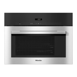 Miele DG2740 Manuel utilisateur | Fixfr