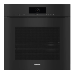 Miele DGC 7860 HCX Pro Four vapeur combin&eacute; sans poign&eacute;e Cuisson vapeur Manuel utilisateur