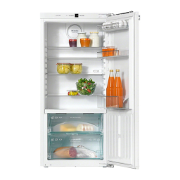 Miele K 34272 iD Refrigerateur encastrable 1 porte Manuel du propriétaire | Fixfr