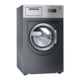 Miele PWM 520 Self-Service Lave-linge professionnel Mode d'emploi | Fixfr