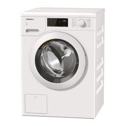 Miele WCD 120 Lave-linge frontal | Chat IA & PDF | Fixfr