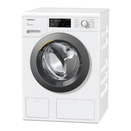 Miele WCG 660 Lave linge hublot Product fiche | Fixfr
