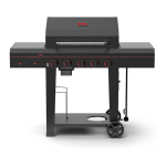 Megamaster 5-Burner Propane Gas Grill in Black Guide d'installation