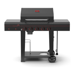 Megamaster 5-Burner Propane Gas Grill in Black Guide d'installation | Fixfr
