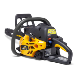 McCulloch MAC 842 Chainsaw Manuel utilisateur | Fixfr