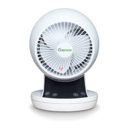 Meaco MeacoFan 360 Personal Air Circulator Manuel utilisateur | Fixfr