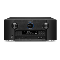 Marantz AV7005 Manuel utilisateur | Fixfr