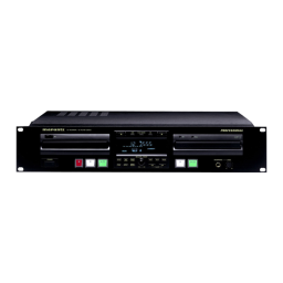 Marantz CDR510 Manuel utilisateur | Fixfr