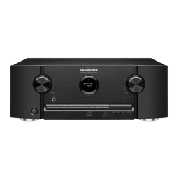 Marantz SR5011 Manuel utilisateur | Fixfr