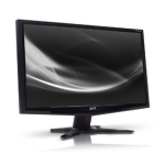 Acer G195HQV Monitor Guide de d&eacute;marrage rapide