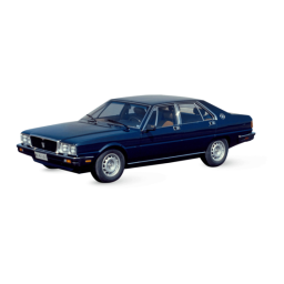 Maserati Quattroporte 2004-2012 Manuel du propriétaire | Fixfr