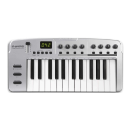 M-Audio KEYRIG 25 Guide de démarrage rapide | Fixfr