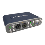 M-Audio Fast Track Pro: Guide de l'utilisateur + IA