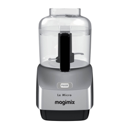 Magimix Micro Manuel utilisateur | Fixfr