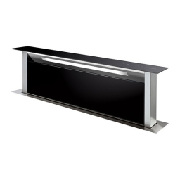De Dietrich DHD7261B Downdraft hood Manuel utilisateur | Fixfr