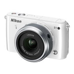 Nikon 1 S1 Manuel utilisateur | Fixfr