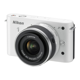 Nikon 1 J1 Manuel utilisateur | Fixfr