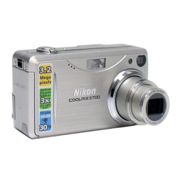 Nikon Coolpix 3700 Manuel utilisateur | Fixfr