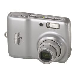 Nikon Coolpix L4 Manuel utilisateur | Fixfr