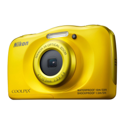 Nikon COOLPIX S33 Manuel utilisateur | Fixfr